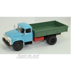 ЗИЛ-138 грузовик бортовой, синий/зеленый